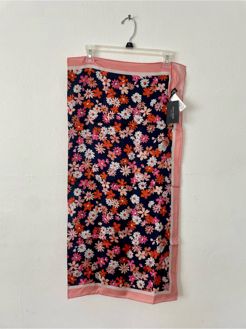 NWT - Kate Spade Flora Medley Silk Scarf